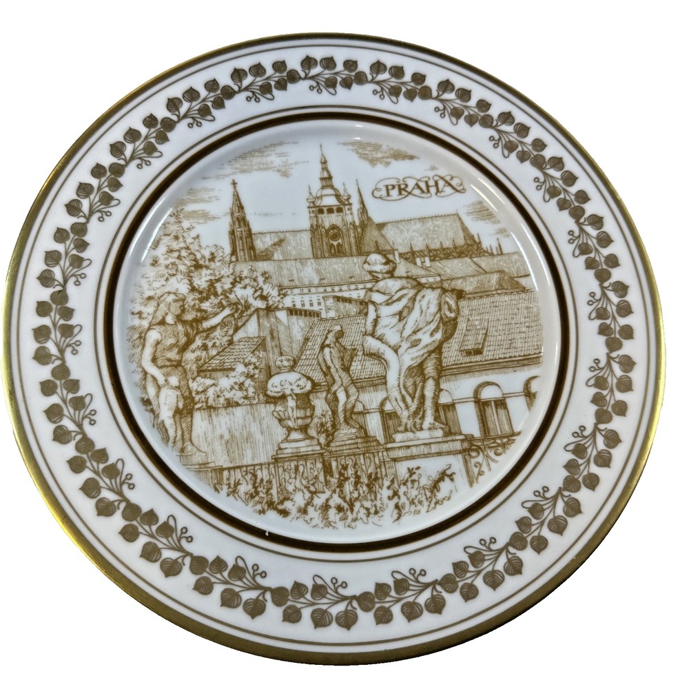 Vintage Epiag Orion Decorative Plate (Prague) motif